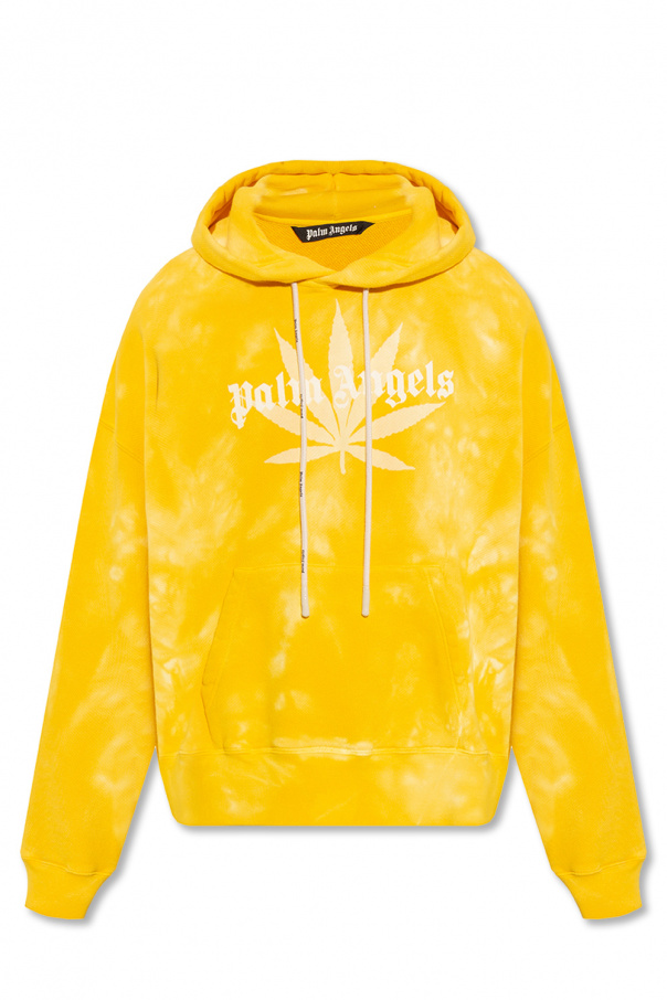 Paradise hoodie in YELLOW - BLUE for Men | Palm Angels®